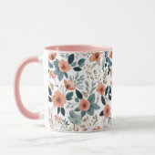 Floral Pattern in Pastel Tones Mok (Links)