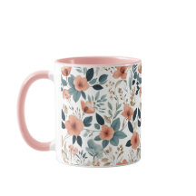 Floral Pattern in Pastel Tones