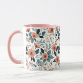 Floral Pattern in Pastel Tones Mok