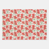 Floral Pattern Inpakpapier Vel (Voorkant 3)