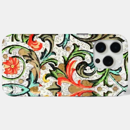 Floral Pattern iPhone Case-Mate iPhone Case (Achterkant (horizontaal))