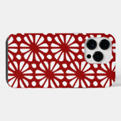Floral Pattern iPhone Hoesje (Achterkant horizontaal)