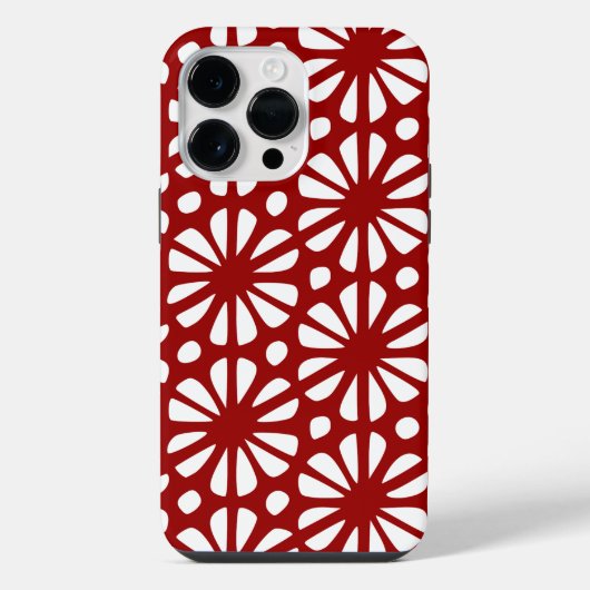 Floral Pattern iPhone Hoesje (Achterkant)