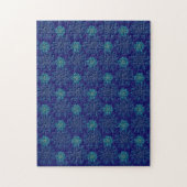 Floral Pattern Jigzaag Puzzle Legpuzzel (Verticaal)