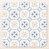 Floral Pattern Kartonnen Onderzetters (Voorkant)