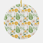 Floral Pattern Keramisch Ornament (Achterkant)