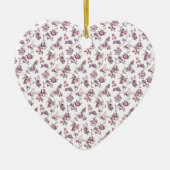 Floral Pattern Keramisch Ornament (Voorkant)