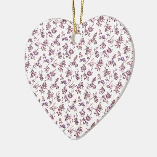 Floral Pattern Keramisch Ornament (Links)
