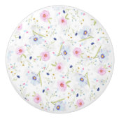 Floral Pattern Keramische Knop (Voorkant)