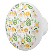 Floral Pattern Keramische Knop (Rechts)