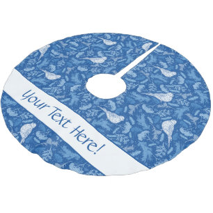Floral Pattern Kerstboom Rok