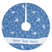 Floral Pattern Kerstboom Rok (Voorkant)