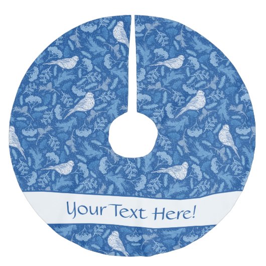 Floral Pattern Kerstboom Rok (Voorkant)