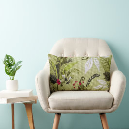 Floral Pattern Kerstfeestdag Kussen