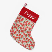 Floral Pattern Kleine Kerstsok (Voorkant (Hangend))