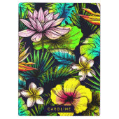 Floral Pattern Klembord (Achterkant)