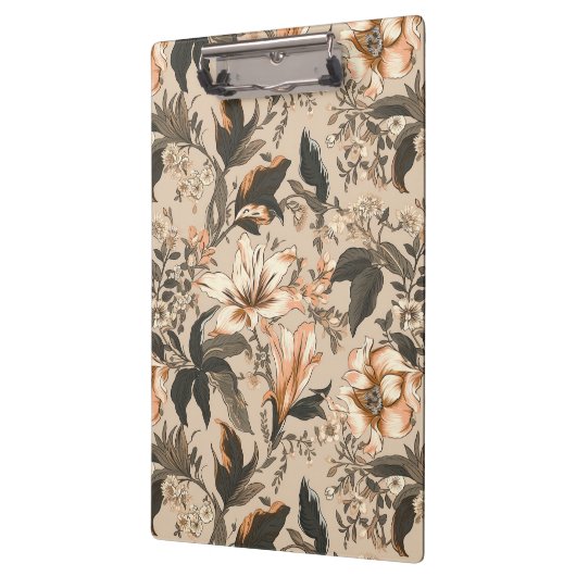  Floral Pattern Klembord (Links)