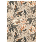 Floral Pattern Klembord (Achterkant)