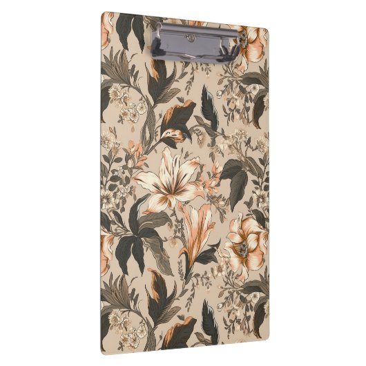  Floral Pattern Klembord (Rechts)