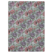  Floral Pattern. Klembord (Achterkant)