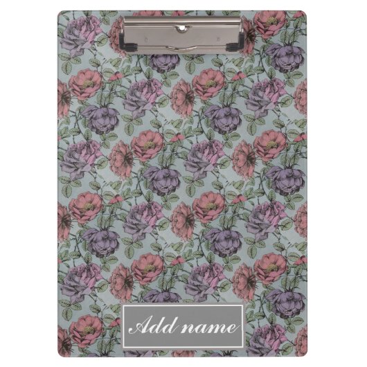  Floral Pattern. Klembord (Voorkant)