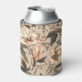 Floral Pattern Koelbox Blikjeskoeler (Blikje Voorkant)