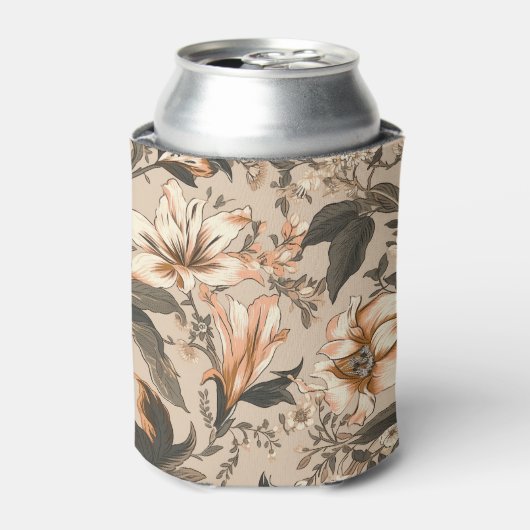  Floral Pattern Koelbox Blikjeskoeler (Blikje Voorkant)