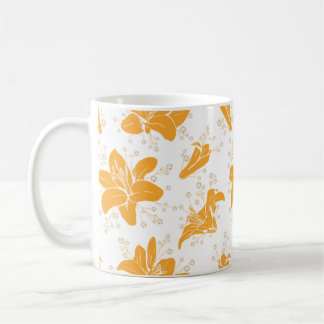 Floral Pattern  Koffiemok