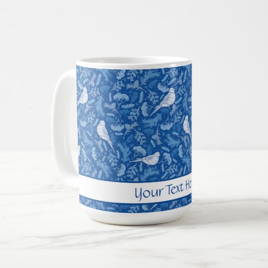 Floral Pattern Koffiemok (Voorkant links)