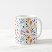 Floral Pattern Koffiemok (Voorkant rechts)