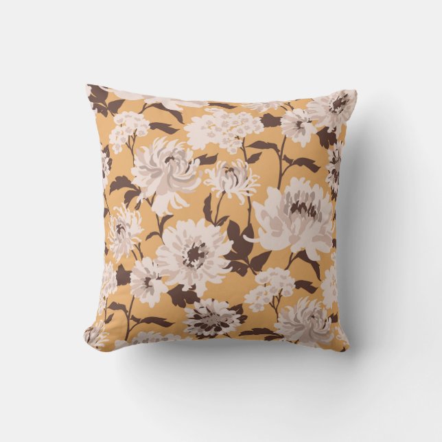 Floral Pattern Kussen (Voorkant)