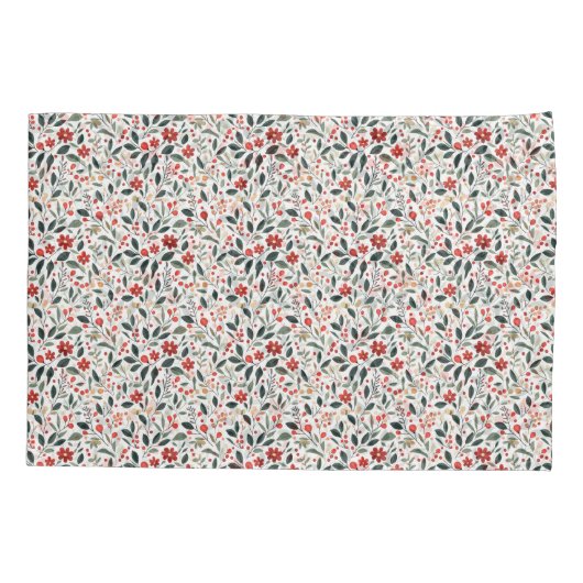 Floral Pattern Kussensloop (Achterkant)