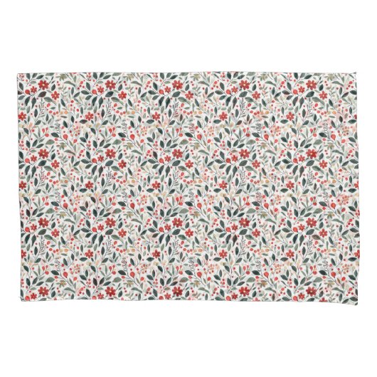 Floral Pattern Kussensloop (Voorkant)