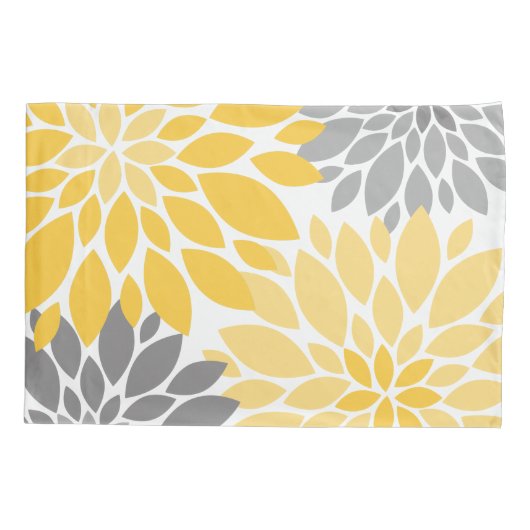 Floral Pattern Kussensloop (Achterkant-Links)
