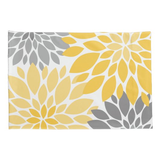 Floral Pattern Kussensloop (Achterkant-Rechts)