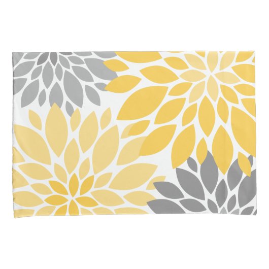 Floral Pattern Kussensloop (Voorkant-Rechts)