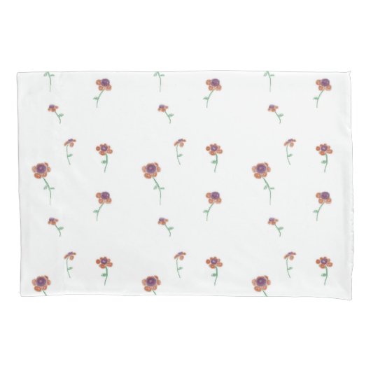 Floral Pattern Kussenslopen (Voorkant)