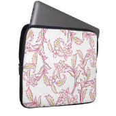 Floral Pattern Laptop Sleeve – Modern Aesthetic Pr (Voorkant Rechts)