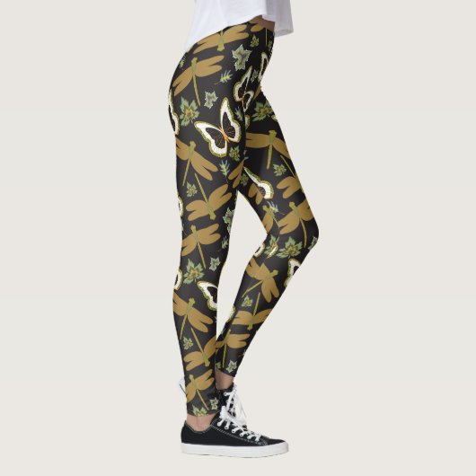  Floral Pattern Leggings (Rechts)
