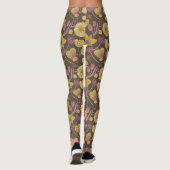  Floral Pattern Leggings (Achterkant)
