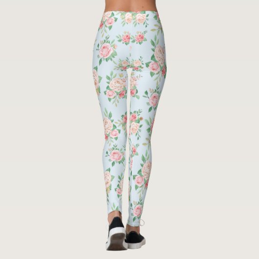 Floral Pattern Leggings (Achterkant)