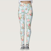 Floral Pattern Leggings (Voorkant)