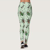  Floral Pattern Leggings (Achterkant)