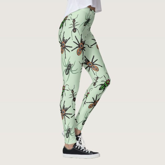  Floral Pattern Leggings (Rechts)