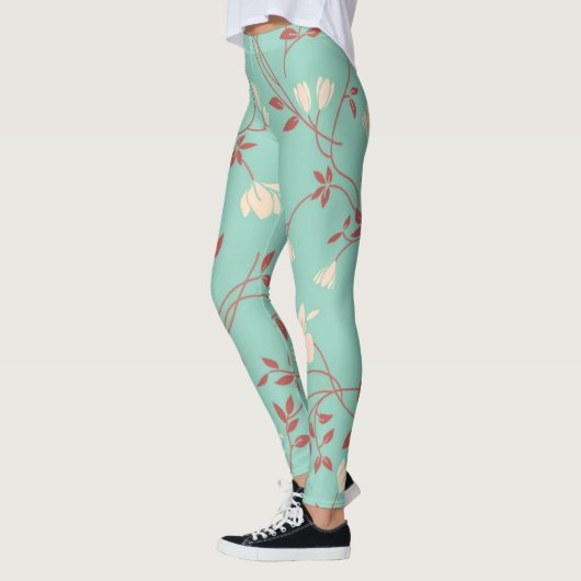 Floral Pattern Leggings (Links)