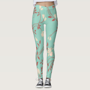 Floral Pattern Leggings