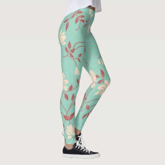 Floral Pattern Leggings (Rechts)