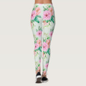 Floral Pattern Leggings (Achterkant)