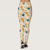 Floral Pattern Leggings (Achterkant)