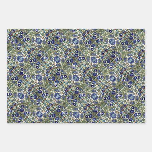 Floral Pattern-Leggings Inpakpapier Vel (Voorkant 2)